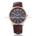 Hot Sale Luxury Simple Quartz Leather Strap Watch SOXY046